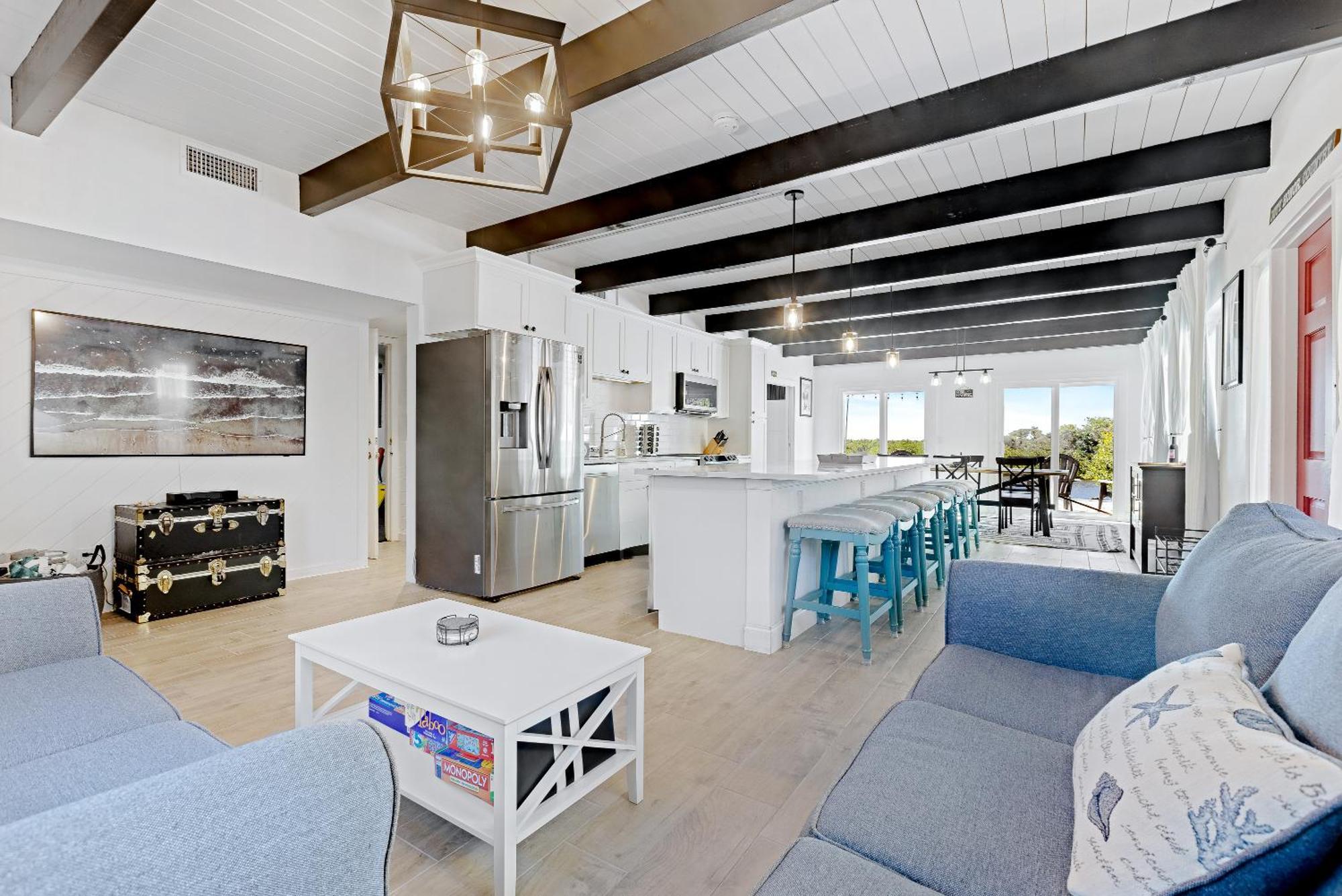 A Fishermans Dream Riverfront Retreat With Dock Only A 3-Minute Walk To Beach 5906S New Smyrna Beach Bagian luar foto