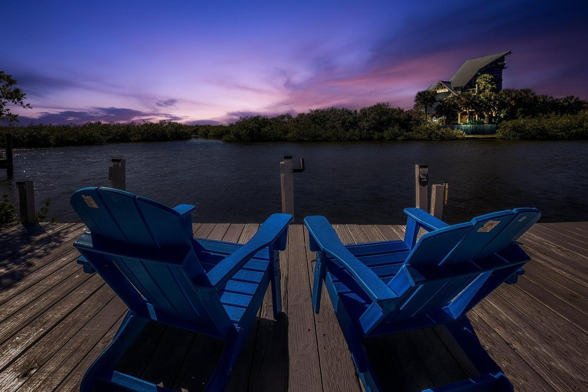 A Fishermans Dream Riverfront Retreat With Dock Only A 3-Minute Walk To Beach 5906S New Smyrna Beach Bagian luar foto