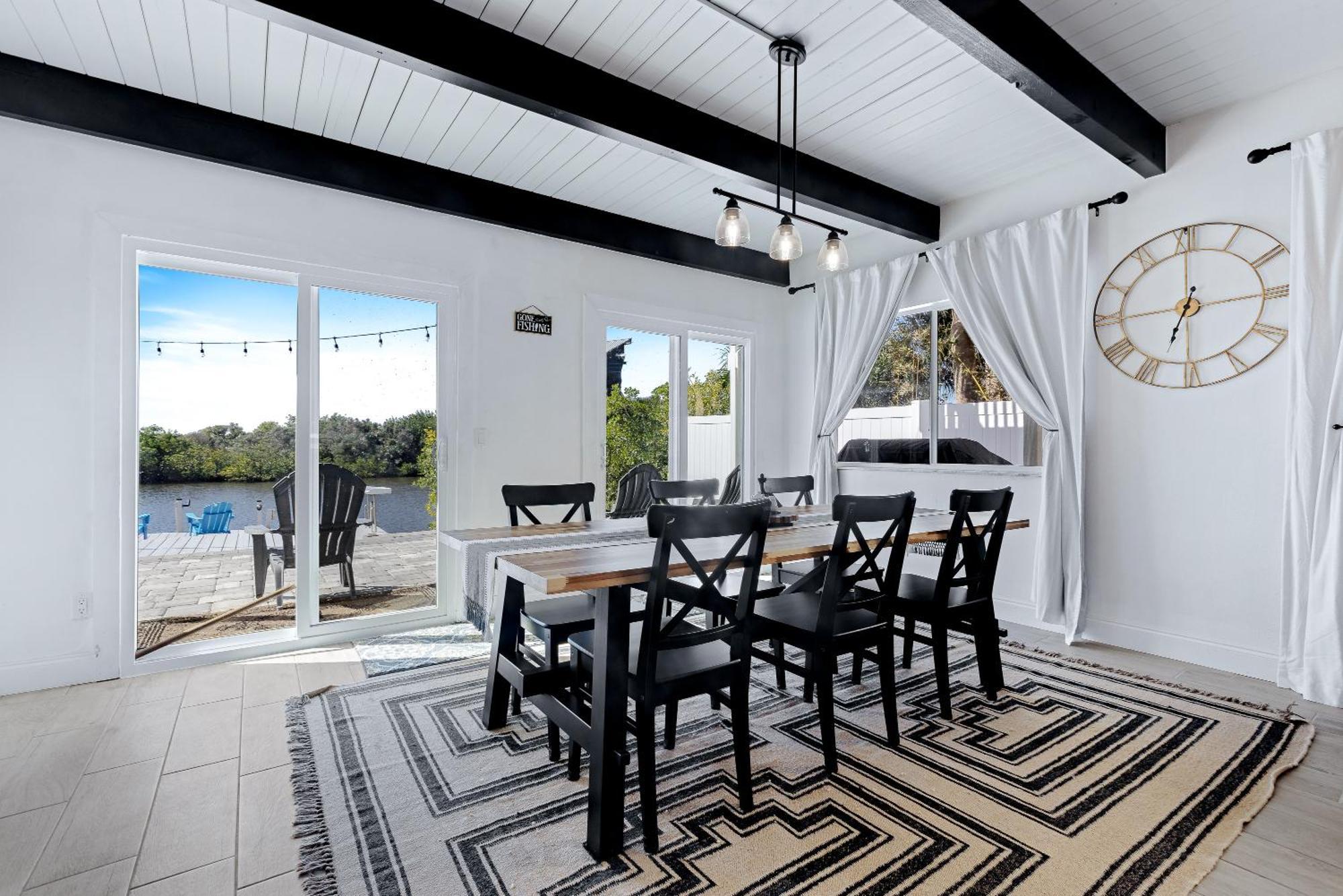 A Fishermans Dream Riverfront Retreat With Dock Only A 3-Minute Walk To Beach 5906S New Smyrna Beach Bagian luar foto