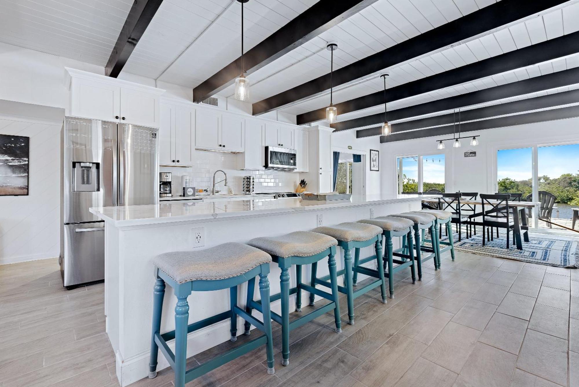 A Fishermans Dream Riverfront Retreat With Dock Only A 3-Minute Walk To Beach 5906S New Smyrna Beach Bagian luar foto